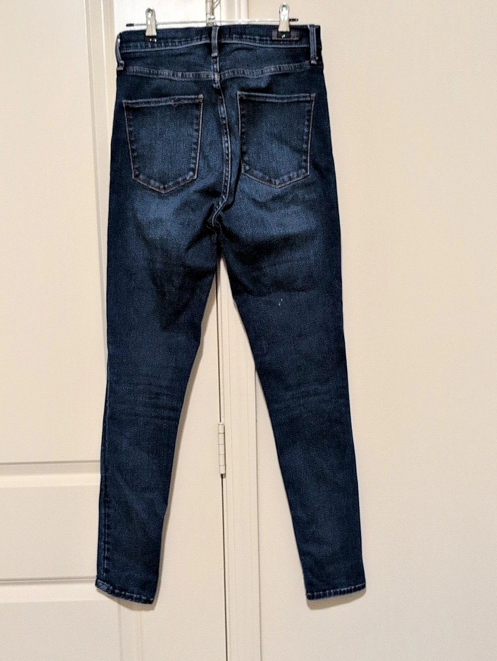 Abercrombie & Fitch Ultra High Rise Super Skinny Jeans Blue Waist 27 - Picture 6 of 6